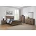 CDecor Home Furnishings Branson Weathered Oak 2-Piece Bedroom Set w/ Chest Wood in Brown | 55 H x 80.75 W x 95.75 D in | Wayfair 222738KE-S2C