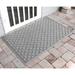 Matterly WaterHog Cordova Indoor Outdoor Door Mat Plastic in Gray | Rectangle 2'10" x 4'4" | Wayfair 20326570035