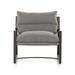 17 Stories Patio Chair w/ Cushions in Gray | 30 H x 29 W x 33.25 D in | Wayfair F92BECD99B1F47429CC8F8A444213219