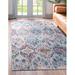 96 x 0.5 in Area Rug - Bungalow Rose Contemporary Endel Area Rug Stone Multi Color Polypropylene | 96 W x 0.5 D in | Wayfair