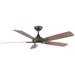 60" Modern Forms Mykonos 5 Oil Rubbed Bronze LED Smart Ceiling Fan