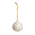 The Holiday Aisle® Christmas Journey Nativity Ball Ornament Ceramic/Porcelain in Brown/White | 3.75 H x 4 W x 4 D in | Wayfair