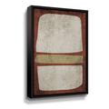 George Oliver Mid Century Modern Art Abstract Shapes VIII Mid Century Modern Art Abstract Shapes VIII by - Graphic Art on Canvas, in Brown | Wayfair