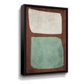George Oliver Mid Century Modern Art Abstract Shapes IX Mid Century Modern Art Abstract Shapes IX by - Graphic Art on Canvas, in White | Wayfair