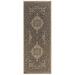 White 78 x 31 x 0.25 in Indoor/Outdoor Area Rug - Bungalow Rose Oriental Machine Woven Indoor/Outdoor Area Rug in Natural | Wayfair