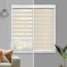 Symple Stuff Zebra Semi-Sheer Cream Roller Shade Synthetic Fabrics | 72 H x 67 W in | Wayfair 44C9806B61584121A402A8FFF42A7FFF