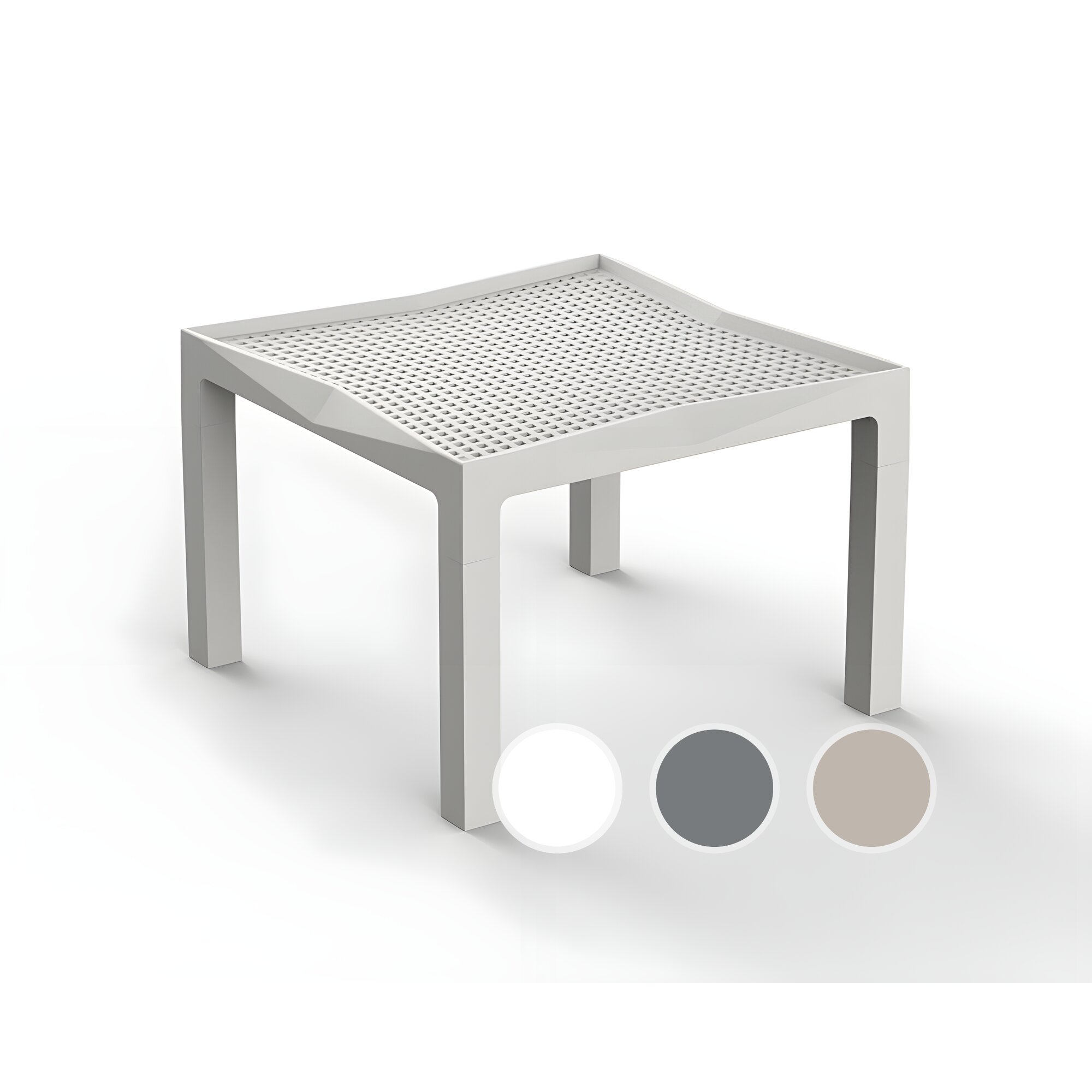 Vondom »VOXEL« Outdoor Beistelltisch White