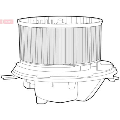 DENSO Innenraumgebläse 12V für SKODA VW SEAT AUDI 1K1819015C 1K1819015D 1K1819015E DEA32002