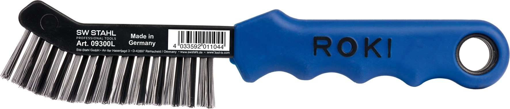 SWSTAHL Bremssattelbürste, 275 mm, Stahldraht Drahtbürste, Bremssattelreinigung 09300L Image