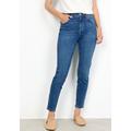 Regular-fit-Jeans SOYACONCEPT "SC-KIMBERLY PATRIZIA 10-B" Gr. 34, N-Gr, blau (denim dark blue) Damen Jeans 5-Pocket-Jeans Röhrenjeans