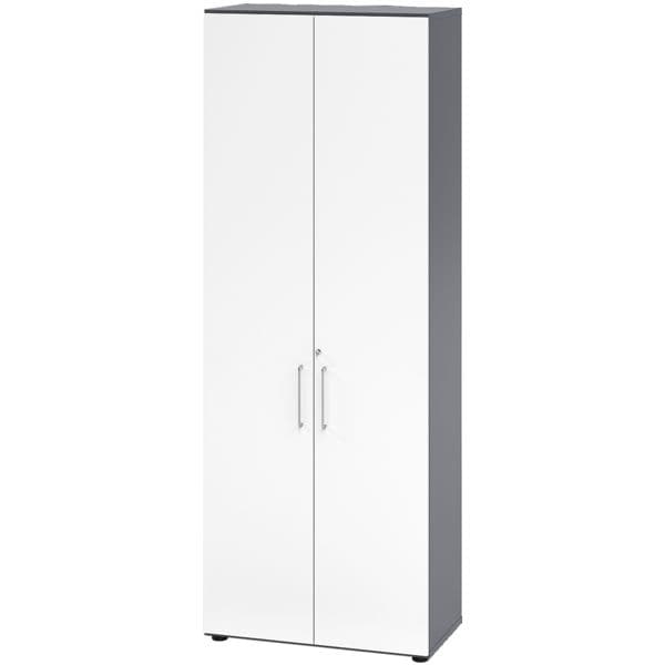 HAMMERBACHER Aktenschrank »Z-Line« 80 cm breit 6 OH grau, 80x215.6x42 cm