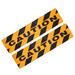 2pcs 6" x 24" Caution Warning Sticker Anti Slip Adhesive Abrasive Floor Caution - Black, Yellow