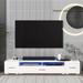 Merax Extended, Minimalist Design TV stand for 90+ inch TV