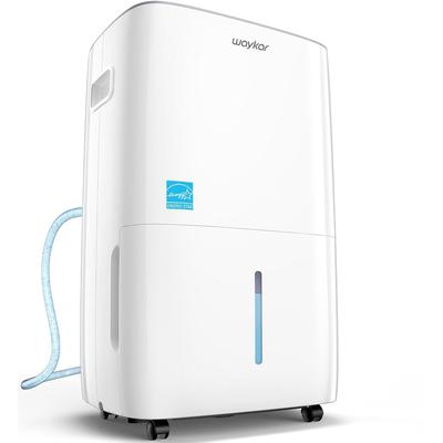 80 Pints Home Basement Dehumidifier with Intelligent Control Panel,for Rooms up to 5000 Sq.Ft