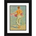 Henry Scott Tuke 17x24 Black Ornate Framed Double Matted Museum Art Print Titled: Preparing to Bathe (1911)