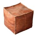 Unstuffed Pouf Cover Foot Stool Hassock Storage Ottoman Foot Rest Cover Premium Home Decoration Gifts -