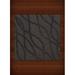 Dalyn Dover Area Rug DV10 Dv10 Ash Swirls Waves 4 x 4 Square