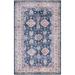 SAFAVIEH Tucson Paisley Traditional Machine Washable Area Rug 5 x 8 Navy/Beige