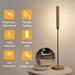 WCIC Cordless Rechargeable Adjustable Wooden Bedside Table Lamp Desk Lights Home interior Lights