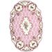 Pink Wool Rug 4 X 6 Persian Hand Tufted Abbuson Oriental Room Size Carpet