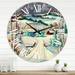 Designart 1 in Quartz Traditional Wall Clock