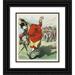 Udo Keppler 20x22 Black Ornate Framed Double Matted Museum Art Print Titled: The Fair Trade Minute Men (1906)