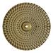 QILIN Wall Hanging Creative Exquisite Golden Metal Round Wall Disc House Opening Gift