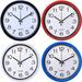 Round Wall Clock Bedroom Kitchen Clocks Quartz Wall Clock Silent Movement Suitable For Home