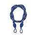 iOPQO Home Textile Storage Ropes Tie Backs for Window Curtain Cord Buckle Tiebacks Braided Tie Backs Curtain Tassel Tie Rope S5 Blue + Beige Blue