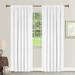 CUH Blackout Luxury Panel Curtains Velvet Bedroom Energy Efficient Drapes Modern Thermal Insulated Room Window Curtain