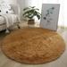 Gerich Soft Shaggy Rug Anti-Slip Fluffy Rugs Large Shaggy Rug Super Soft Mat Living Room Bedroom Carpet Khaki