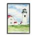 Stupell Industries Chatham Harbor Lighthouse Coastal Cape Destination Black Framed 11 x 14 Design by Melissa Hyatt LLC