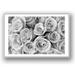 IDEA4WALL Framed Canvas Wall Art Rose Flowers Floral Picture Prints for Modern Home Decoration