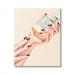 Stupell Industries Chic Red Nail Polish Holding Perfume Bottle Canvas Wall Art 24 x 30 Design by Ziwei Li
