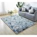 Area Rug Fluffy Shaggy Area Rug Ultra Soft Faux Fur Area Rug Fuzzy Rug Modern Plush Carpet Floor Rug for Living Room Bedroom Home Decor Upgrade Non-Slip Durable Rectangular Crawling Carpet Gray