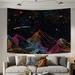 The Art Box Room Decor Wall Art Home Decor Tapestry For Bedroom Aesthetic Wall Decor Bedroom Accessories Aesthetic Room Decor Mountains Psychedelic Mystic Tapestry Yoga Meditation