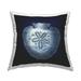 Stupell Industries Distressed Navy and White Sand Dollar Coastal Blue 18 x 7 x 18 Decorative Pillows