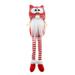 VerPetridure Christmas Owl Rudolph Faceless Doll Cartoon Fabric Decoration Doll Ornaments