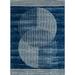 Artistic Weavers Floransa Geometric Runner Area Rug Dark Blue 8 x 10