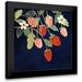 Borges Victoria 20x20 Black Modern Framed Museum Art Print Titled - Fresh Fruit I