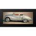 Vintage Photo Archive 14x8 Black Modern Framed Museum Art Print Titled - Classic Sports Car