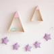 Baby Room Handmade Nursery Star Garlands Nordic Christmas Kids Room Wall Decorations Photography Props Gifts