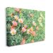 Stupell Industries Impressionistic Pink Carnations In Green Field 24 x 30 Designed by Emily Navas