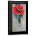 Schottler Katharina 9x14 Black Modern Framed Museum Art Print Titled - Red poppy III