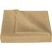 700 Thread Count 3 Piece Flat Sheet ( 1 Flat Sheet + 2- Pillow cover ) 100% Egyptian Cotton Color Taupe Solid Size Queen