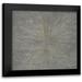 Allen Kimberly 15x15 Black Modern Framed Museum Art Print Titled - Sun Light 1 Grey