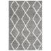 SAFAVIEH Venus Nanda Geometric Shag Area Rug 9 x 12 Grey/Ivory