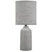 Signature Design by Ashley Contemporary Donnford Table Lamp Charcoal