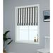 Everyday Celebration Yarn Dyed Roman Shades Blind Vertical Stripe Room Darkening Window Shades