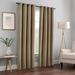 Home Soft Things 4 Piece Blackout Curtain Set - 2 Curtains and 2 Tiebacks - Amphora - 54 x 84